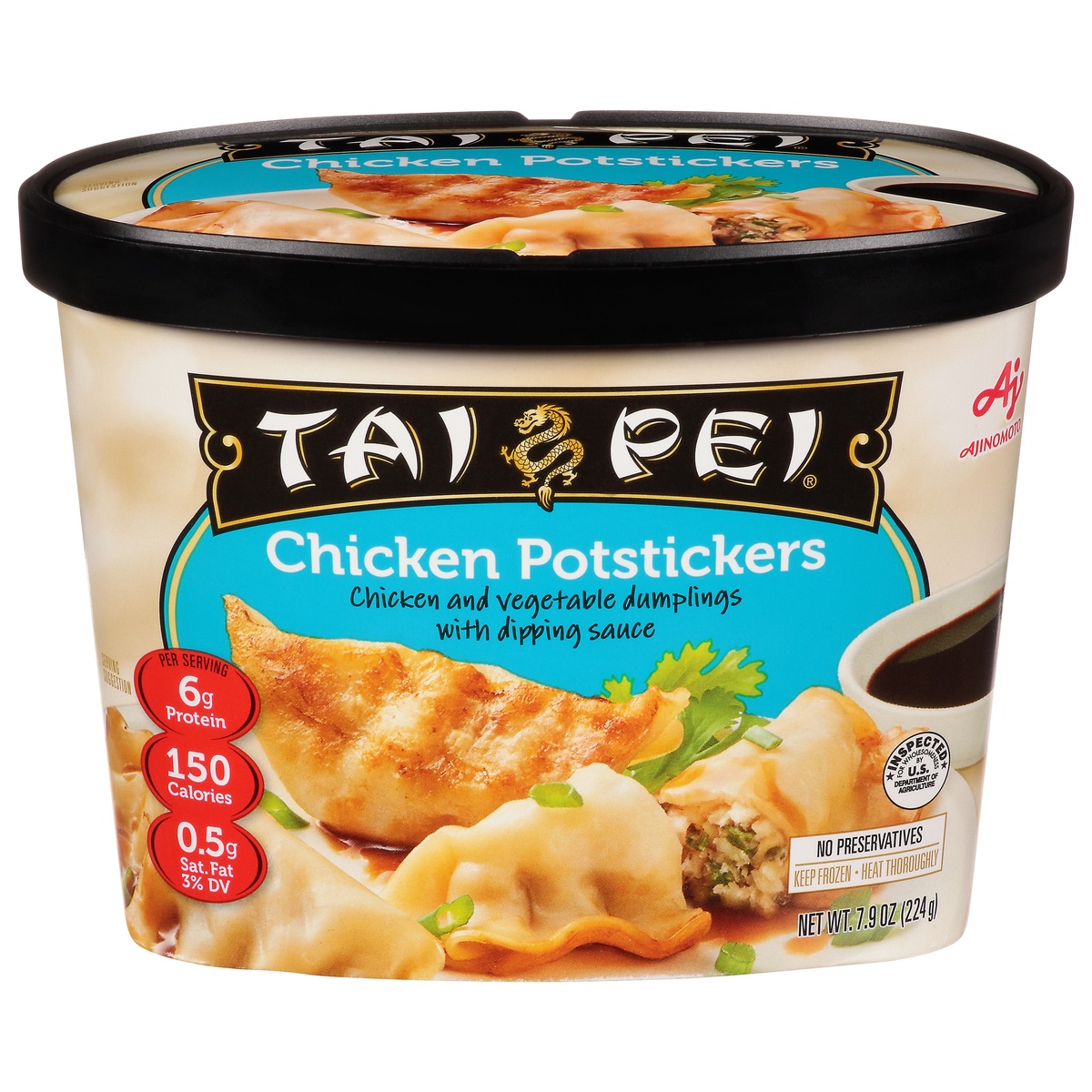 slide 1 of 1, Tai Pei Chicken Potstickers 7.9 oz, 