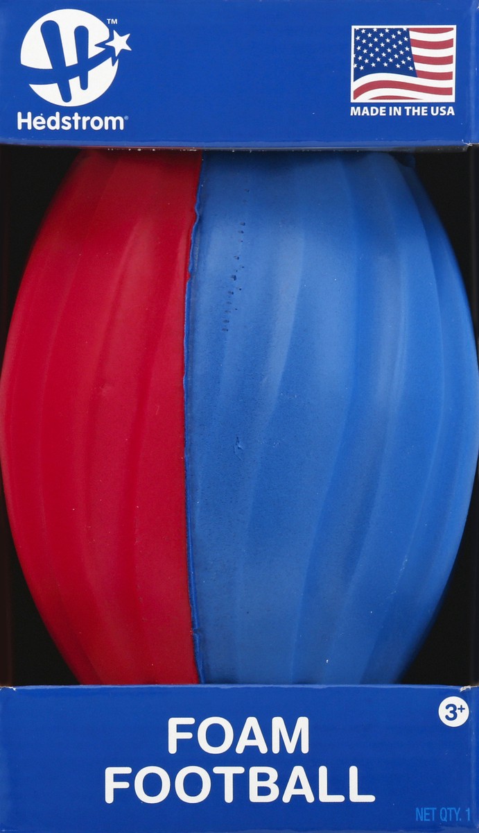 slide 8 of 11, Hedstrom Turbo Foam Football 8 Inch 1 ea, 1 ct