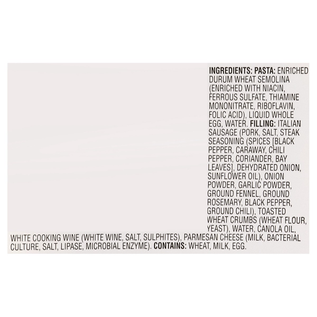 slide 2 of 5, O Sole Mio Family Size Italian Sausage Tortellini 20 oz,