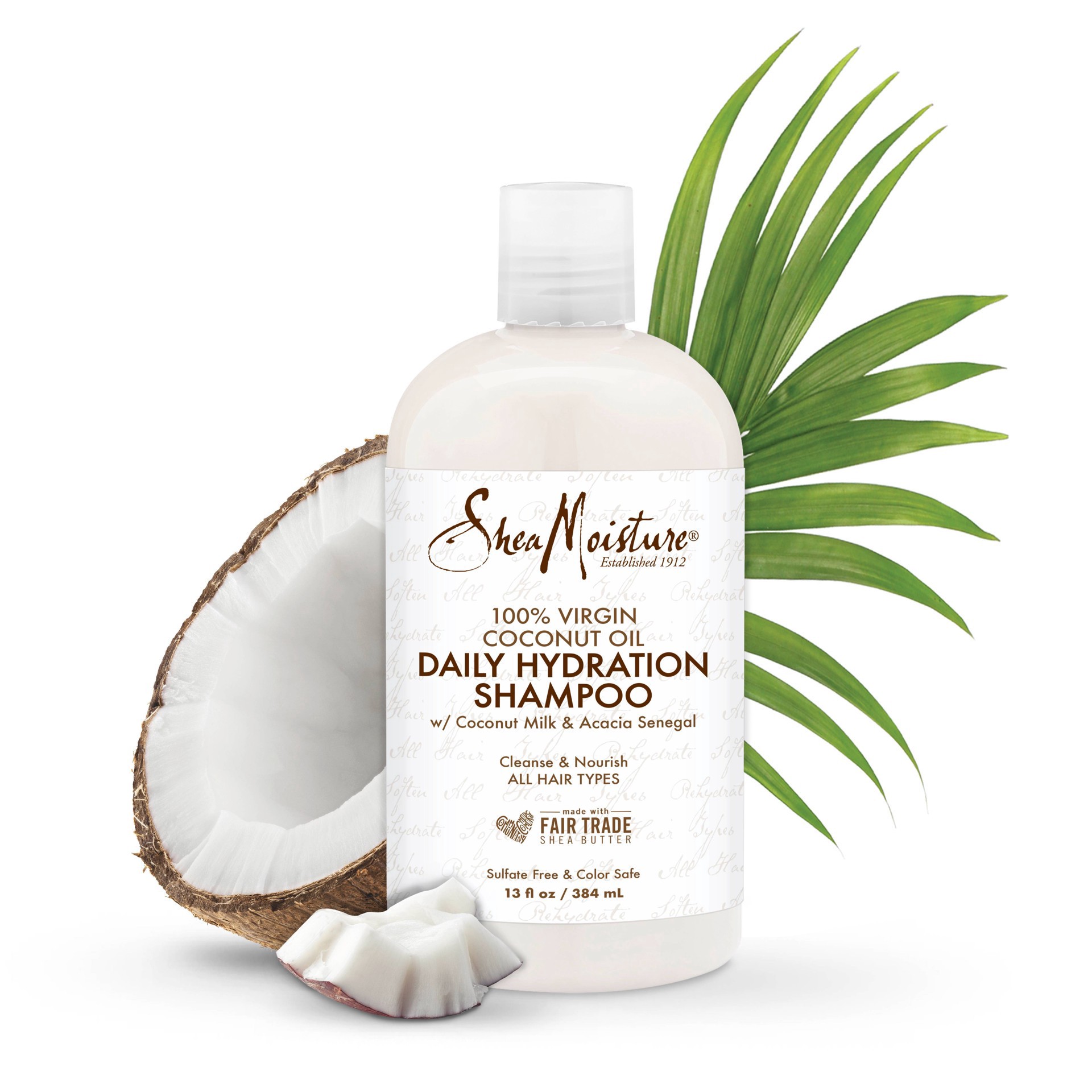 slide 2 of 7, SheaMoisture Virgin Coconut Oil Shampoo Daily Hydration - 13 fl oz, 13 oz