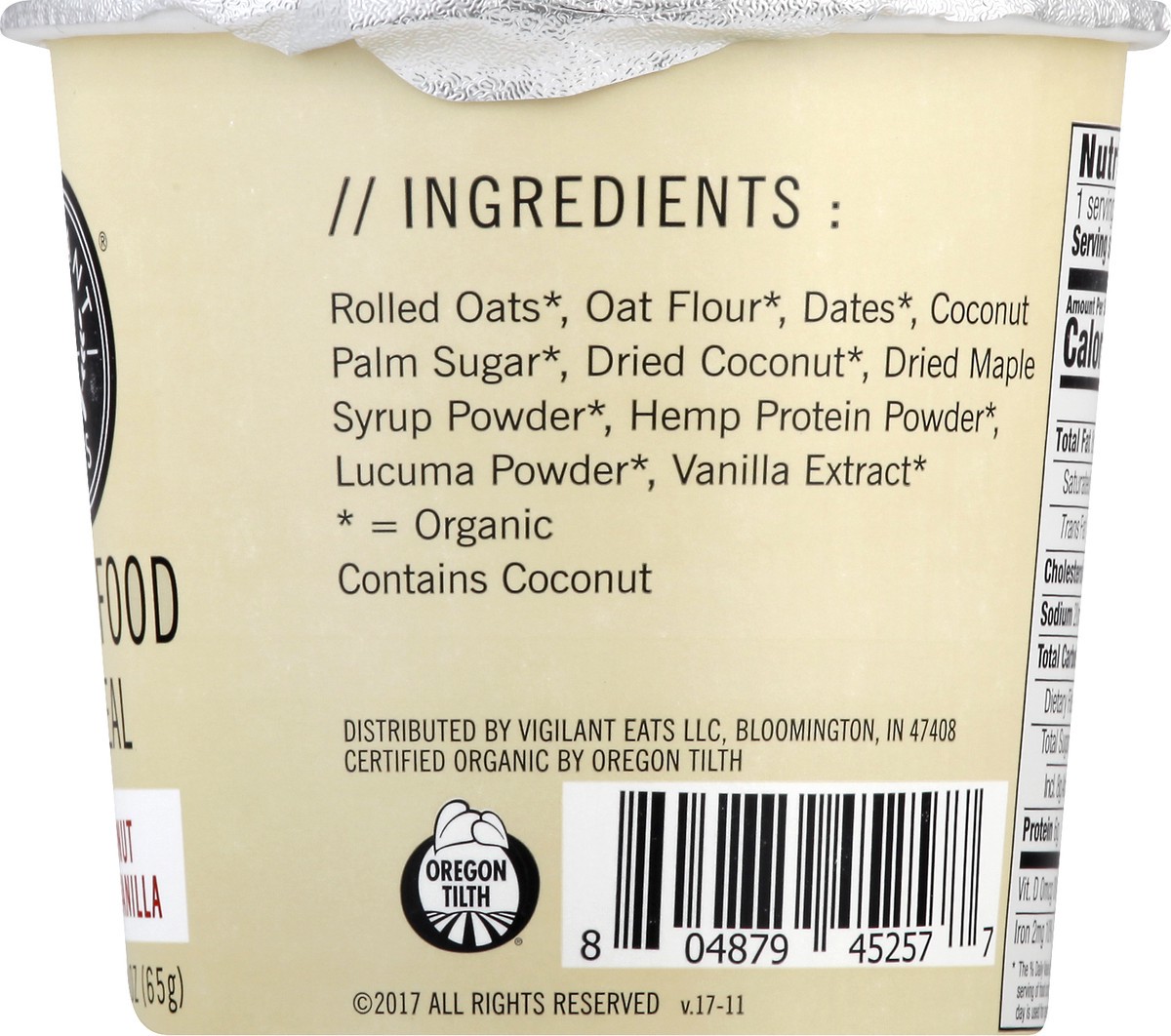 slide 11 of 11, Vigilant Eats Cereal 2.3 oz, 2.3 oz