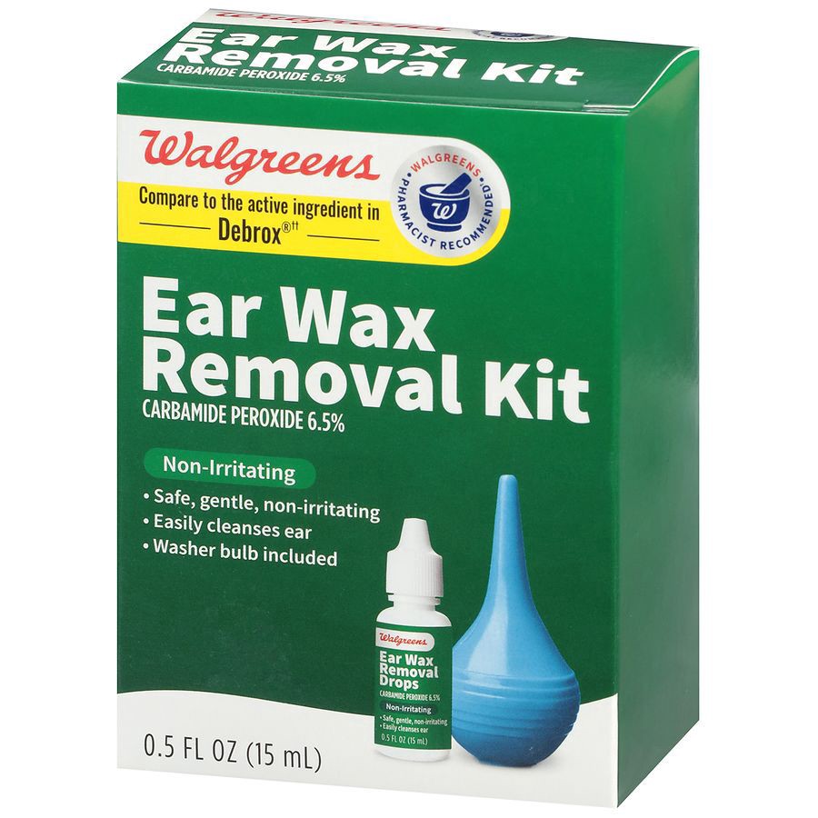 slide 4 of 5, Walgreens Ear Wax Removal Kit, 0.5 fl oz