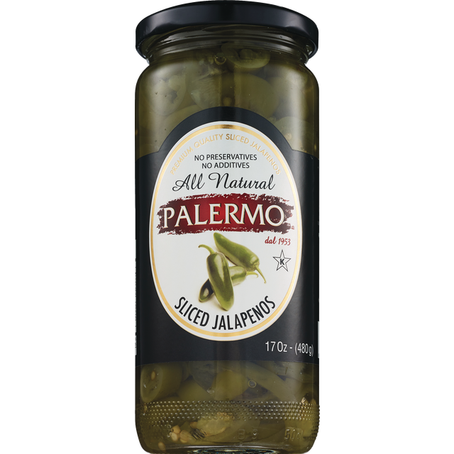 slide 1 of 1, Palermo Sliced Jalapenos, 1 ct