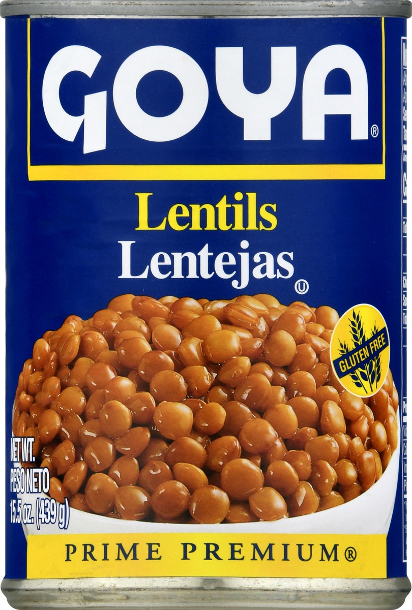 slide 5 of 9, Goya Premium Lentils, 15.5 oz