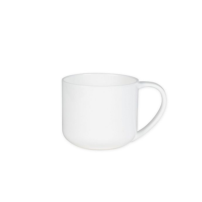 slide 1 of 1, Nevaeh White by Fitz and Floyd Modern Coupe Cafe Mug, 1 ct