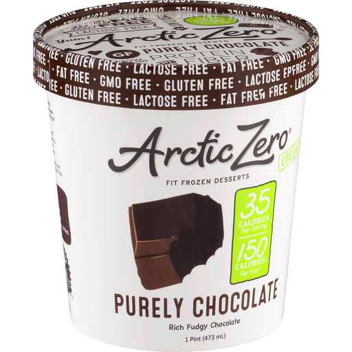 slide 9 of 10, Arctic Zero Purely Chocolate Frozen Dessert, 16 oz