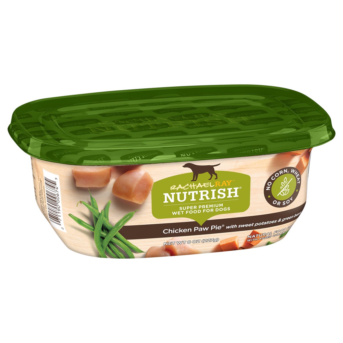 slide 2 of 8, Rachael Ray Nutrish Natural Chicken Paw Pie Wet Dog Food, 8 oz