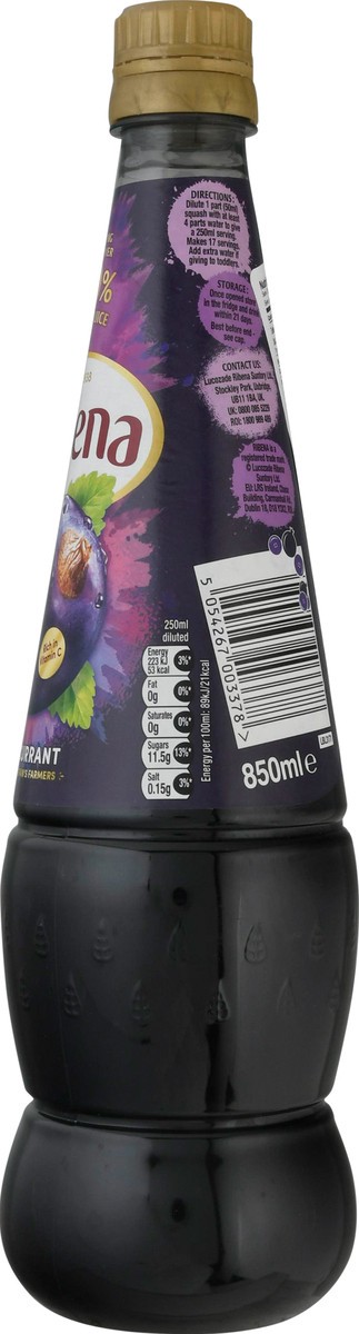 slide 9 of 14, Ribena Blackcurrant Fruit Juice - 28.74 fl oz, 28.74 fl oz
