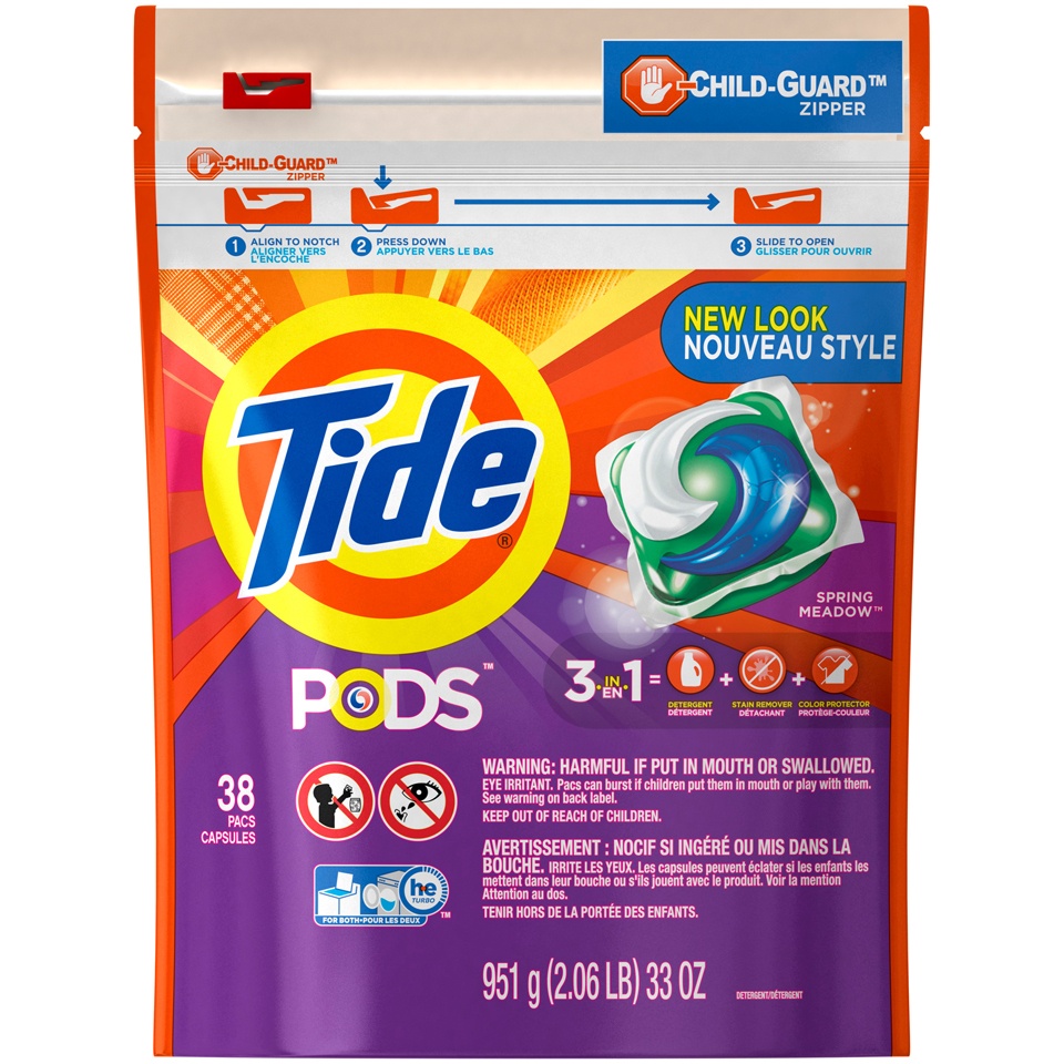 slide 1 of 1, Tide Pods, 38 ct