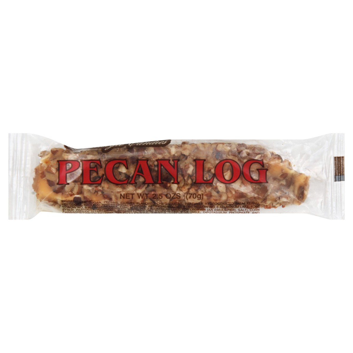 slide 6 of 6, Crown Candy Pecan Log, 2.5 oz