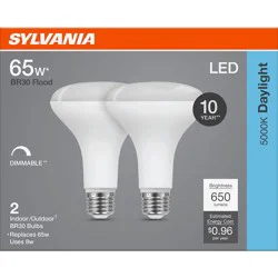 SYLVANIA BR30 65 Watt LED Daylight Dimmable Bulb
