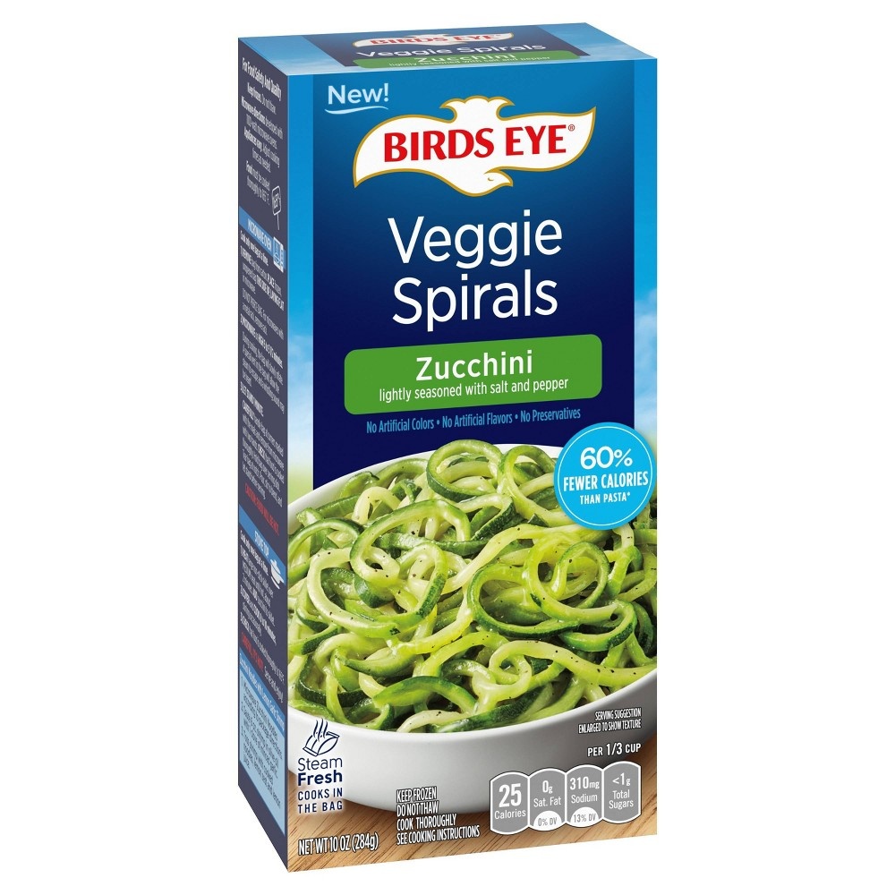 slide 2 of 2, Birds Eye Veggie Spirals Zucchini Noodles, 10 oz