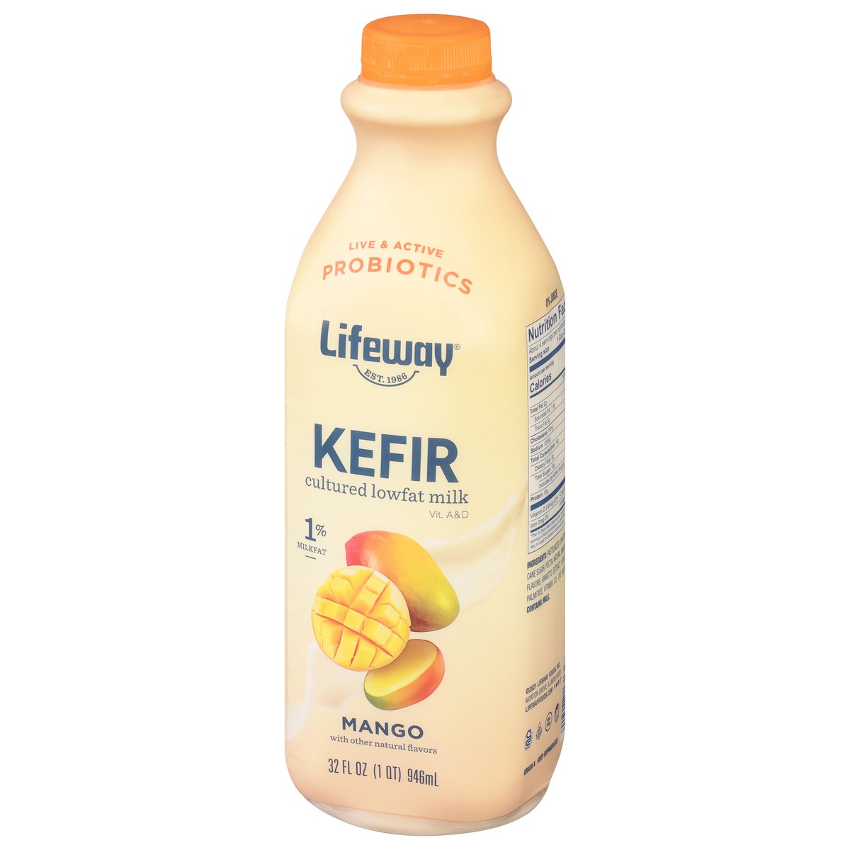 slide 7 of 11, Lifeway Mango Kefir 32 fl oz, 32 fl oz