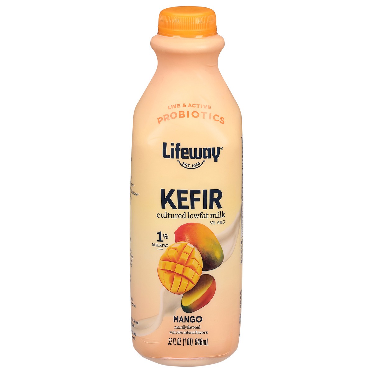 slide 1 of 11, Lifeway Mango Kefir 32 fl oz, 32 fl oz