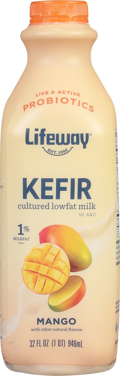 slide 10 of 11, Lifeway Mango Kefir 32 fl oz, 32 fl oz