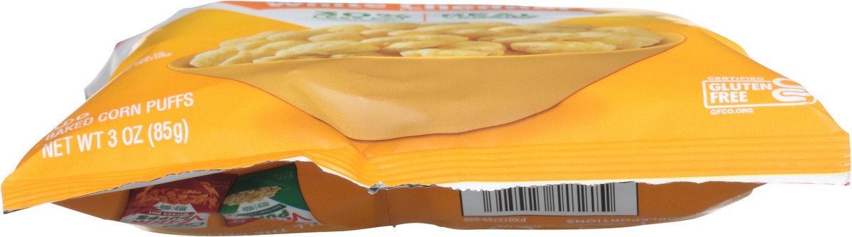 slide 2 of 7, Sensible Portions Garden Veggie White Cheddar Flavored Baked Corn Puffs 3 oz. Bag, 3 oz