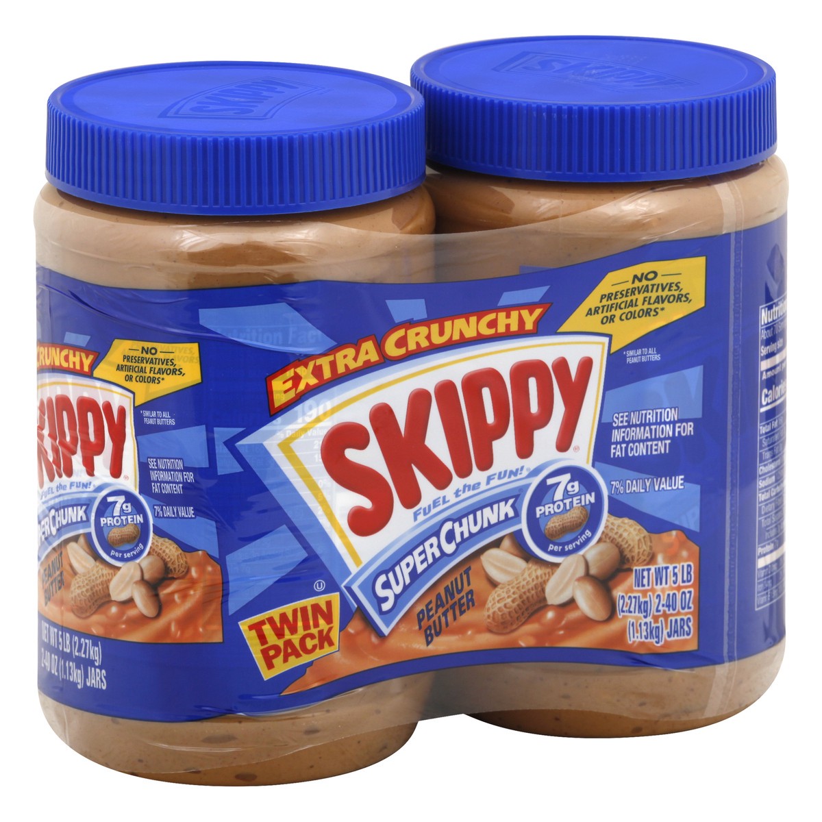 slide 10 of 13, Skippy Twin Pack Extra Crunchy Peanut Butter 2 ea, 2 ct