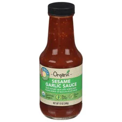 Full Circle Organic Sesame Garlic Sauce 12 oz