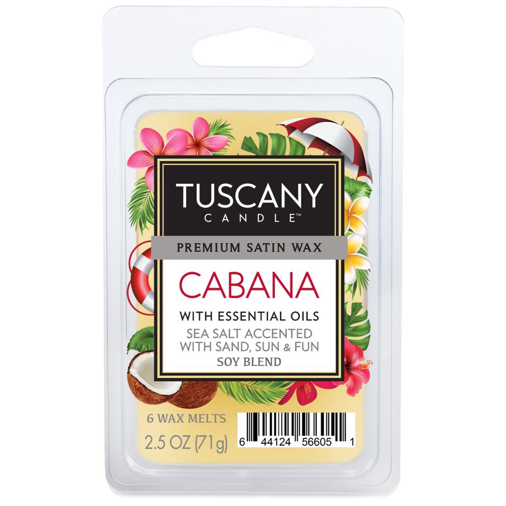 slide 1 of 2, Tuscany Candle Cabana Wax Melts, 6 ct; 2.5 oz