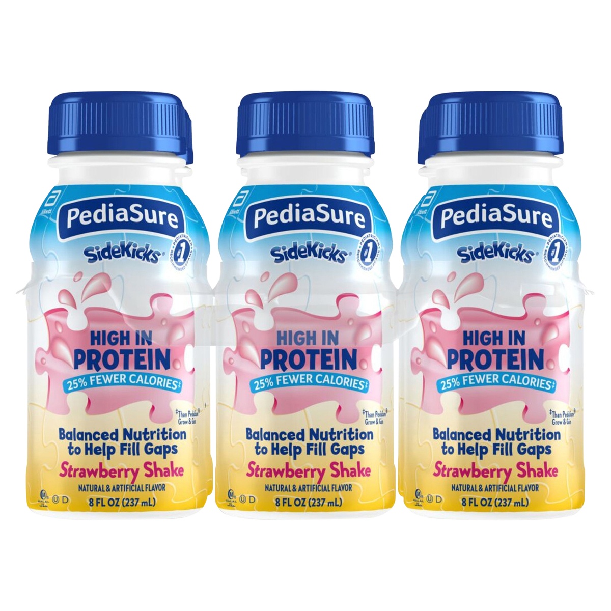 PediaSure Sidekicks Strawberry Nutritional Shake 6 ct; 8 oz | Shipt