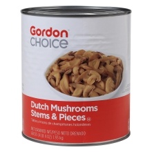 slide 1 of 1, Gordon Choice Mushroom Stems & Pieces, 105 oz