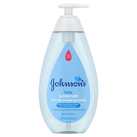 slide 1 of 1, Johnsons Baby Bubble Bath, 16.9 fl oz