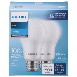 Philips 13.5-Watt (100-Watt) A19 Led Light Bulbs