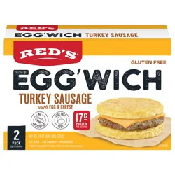 Red''s Turkey Sausage, Egg & Cheese Egg''Wich 2 ea