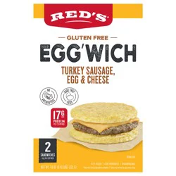 Red''s Turkey Sausage, Egg & Cheese Egg''Wich 2 ea