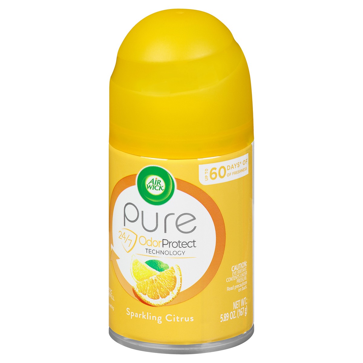 slide 3 of 9, Air Wick Pure Sparkling Citrus Automatic Spray Refill 5.89 oz, 6.17 oz