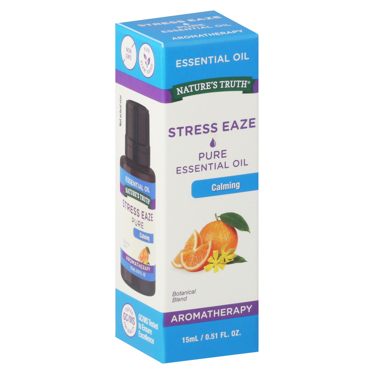 slide 2 of 9, Nature's Truth Calming Stress Eaze Pure Essential Oil 0.51 fl oz, 0.51 fl oz