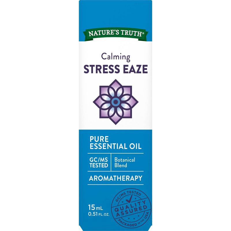 slide 1 of 9, Nature's Truth Calming Stress Eaze Pure Essential Oil 0.51 fl oz, 0.51 fl oz