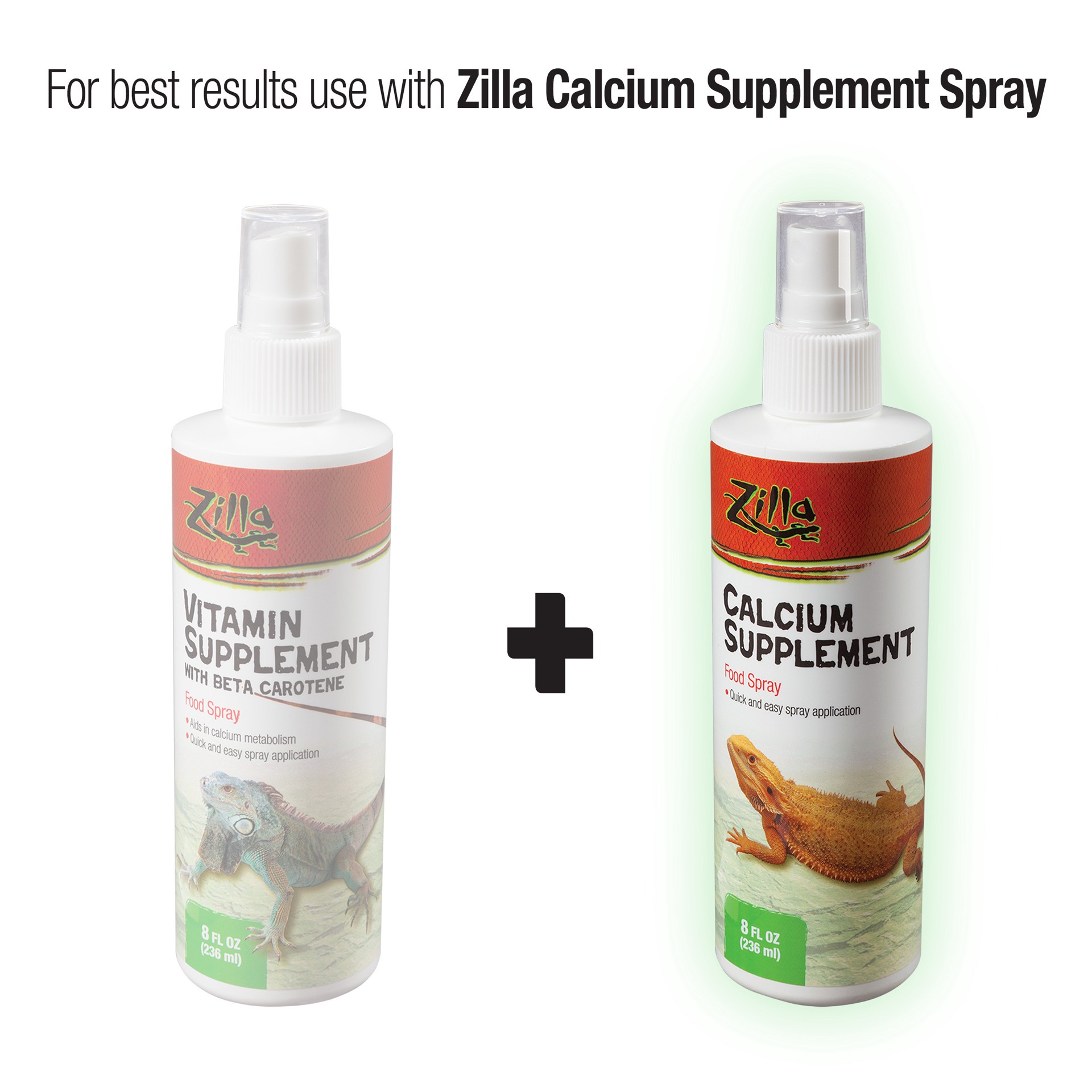 slide 10 of 10, Zilla Vitamin Supplement Food Spray 8 Fluid Ounces, 1 ct