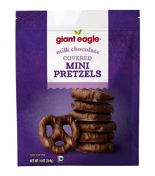 Giant Eagle Milk Chocolate Covered Mini Pretzels