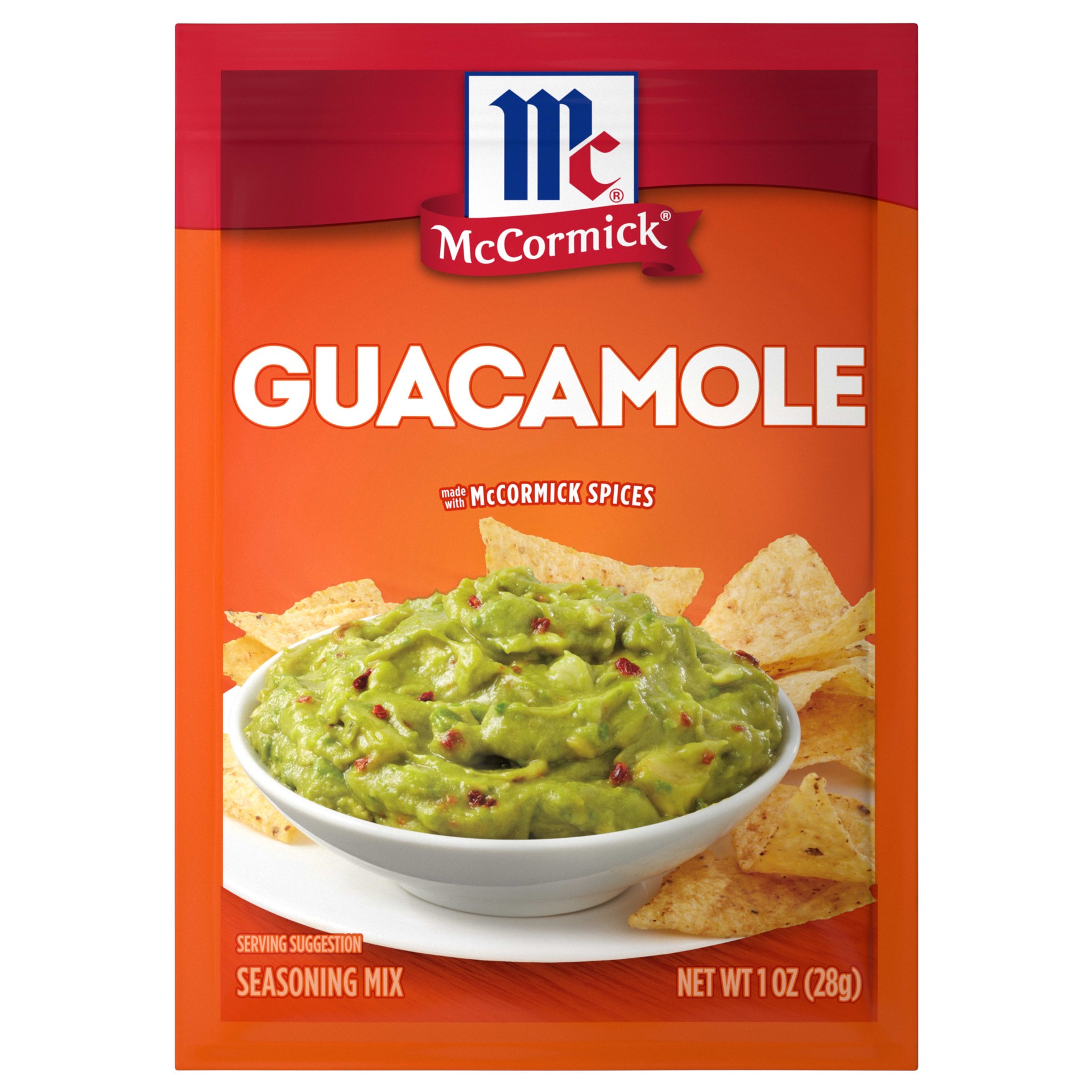 slide 1 of 7, McCormick Guacamole Mix, 1 oz