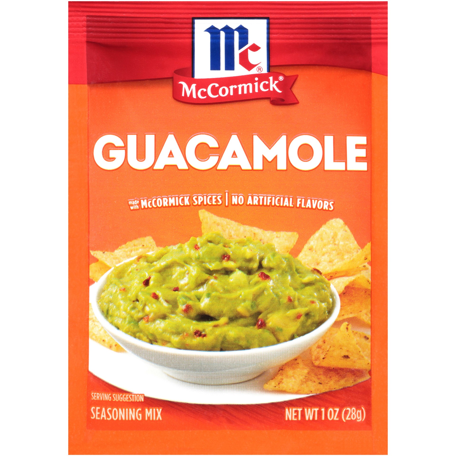 slide 1 of 2, McCormick Guacamole Seasoning Mix, 1 oz