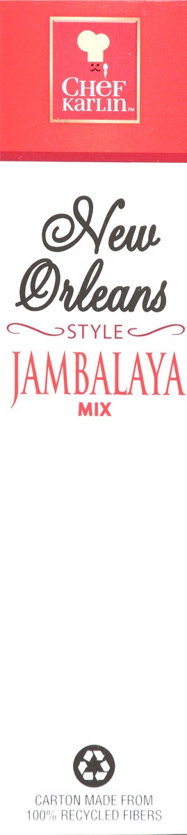 slide 5 of 14, Chef Karlin New Orleans Style Jambalaya Mix 8 oz, 8 oz