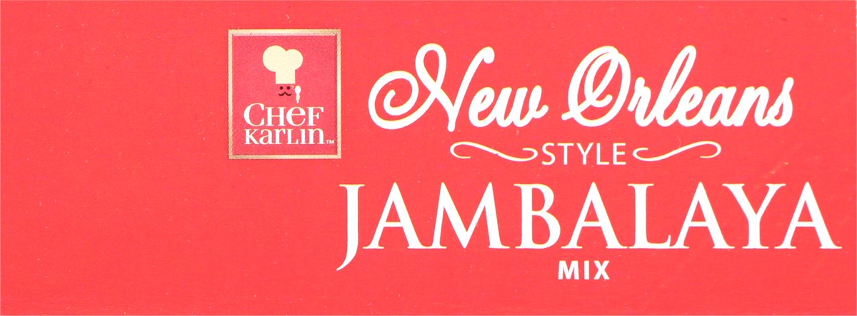 slide 6 of 14, Chef Karlin New Orleans Style Jambalaya Mix 8 oz, 8 oz