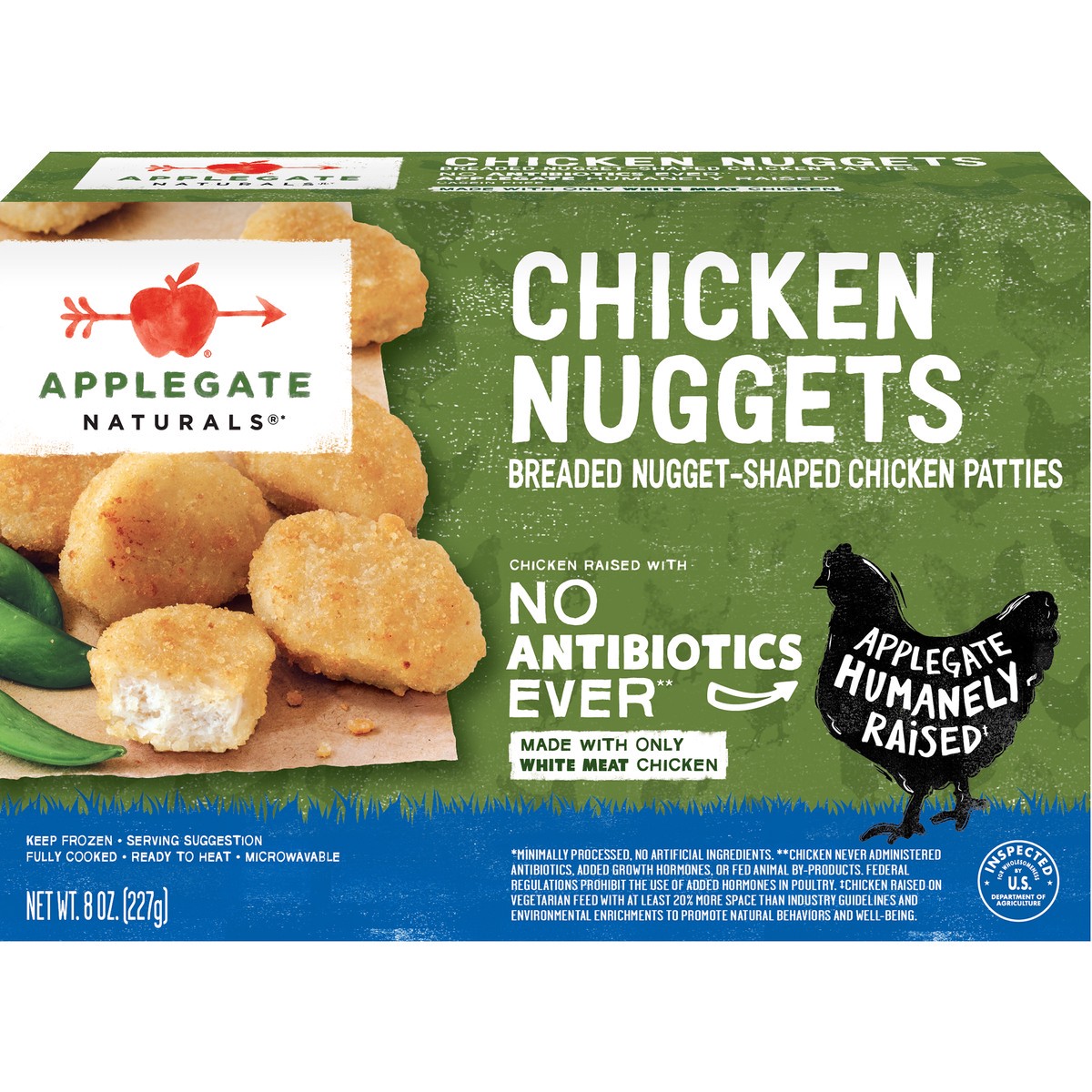 slide 1 of 3, Applegate Chicken Nuggets, 1 ct