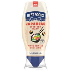 Best Foods Japanese Style Tangy & Savory Mayonnaise Dressing, 11.5 fl oz
