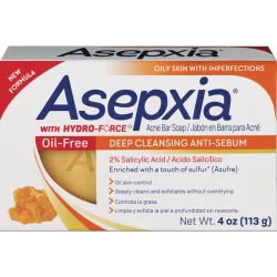 Asepxia Oil-Free Deep Cleansing Anti-Sebum Acne Bar Soap