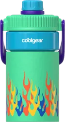 Cool Gear Go Grip Sipper - Flames, 16 oz