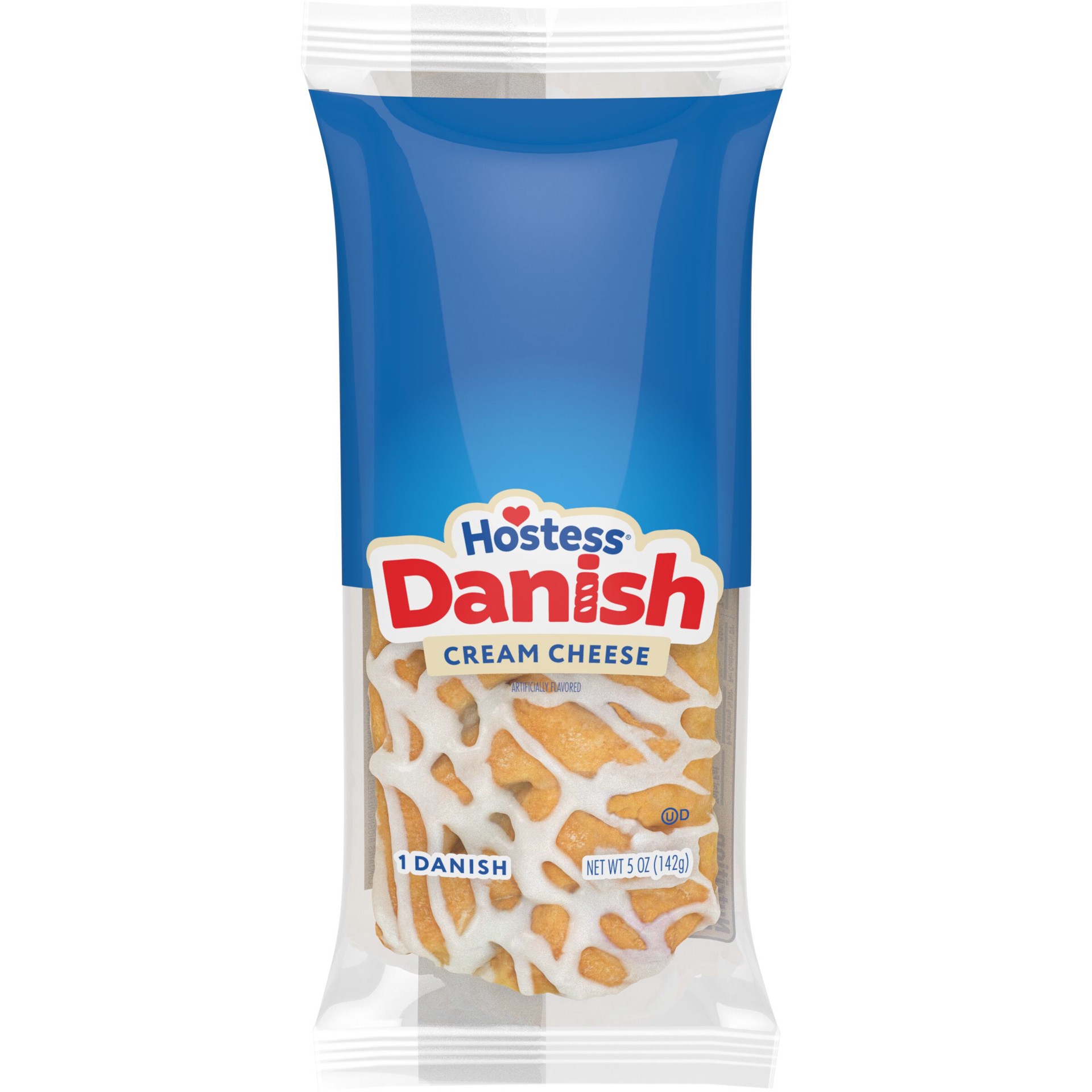 slide 1 of 9, Hostess Cream Cheese Danish 5 oz, 5 oz