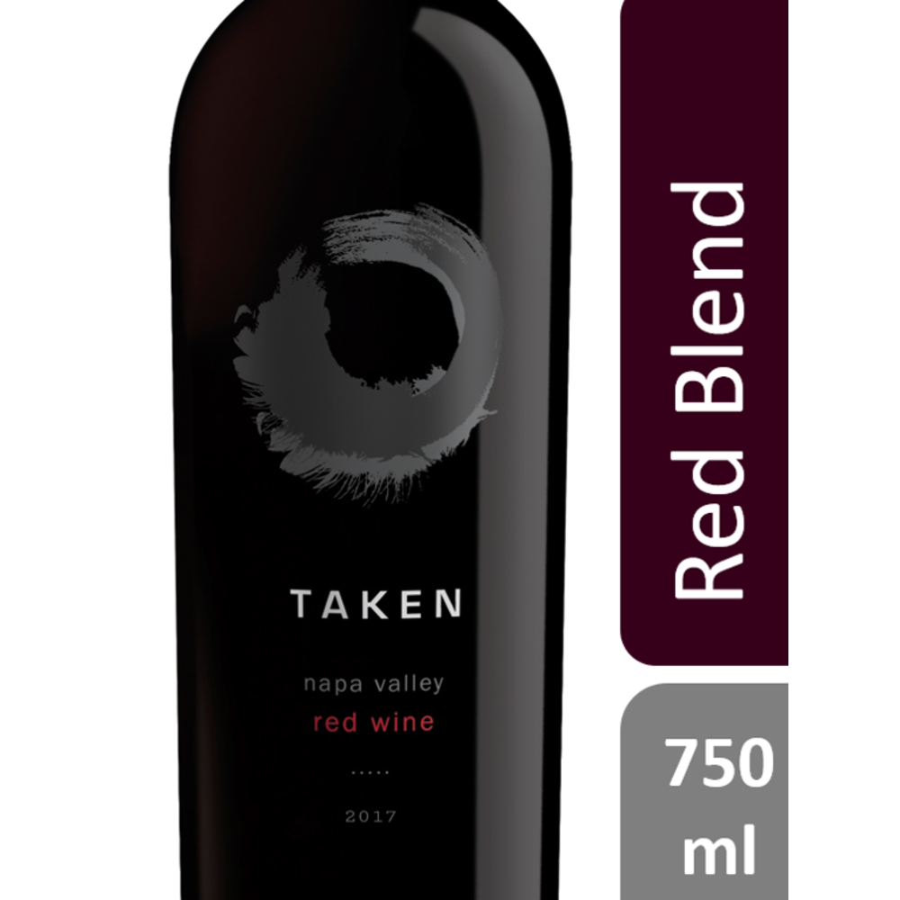 slide 1 of 1, Taken Wine Co. Taken Red Wine, 750 ml