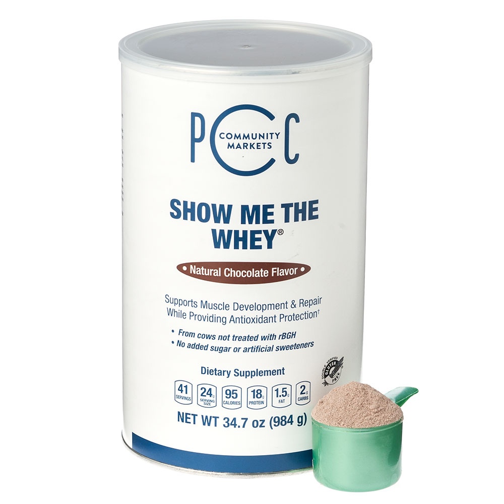 slide 1 of 1, PCC Show Me The Whey Chocolate Protein Powder, 34.7 oz