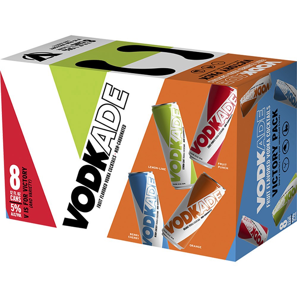 slide 1 of 1, Vodkade Variety Pack, 8 ct; 12 oz