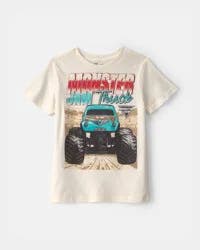 Carter's Boys Monster Truck Graphic Tee - Black - Size 5