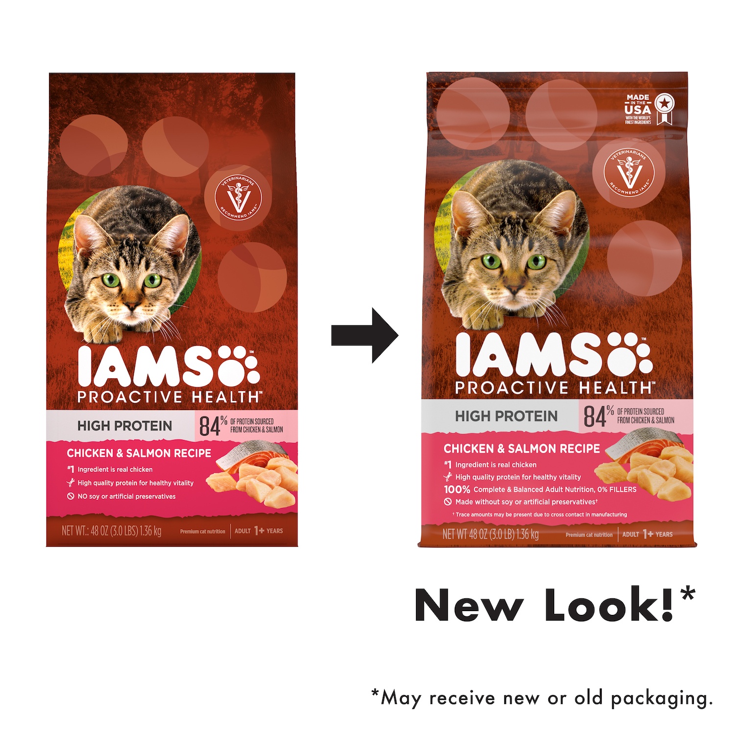 Iams Proactive Health High Protein Adult Dry Cat Food With Chicken 