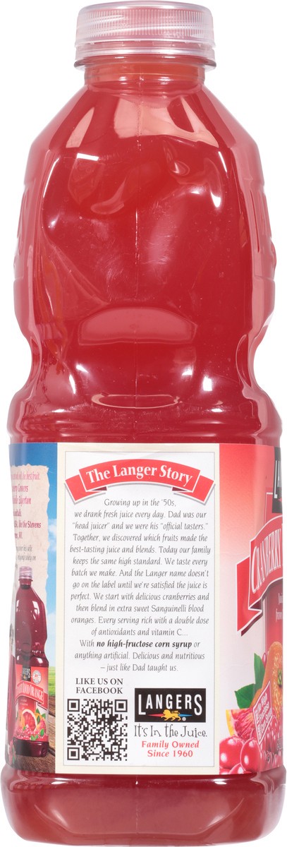 slide 7 of 9, Langers Cranberry Blood Orange, 