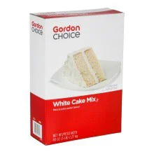 GFS White Cake Mix - 80 oz